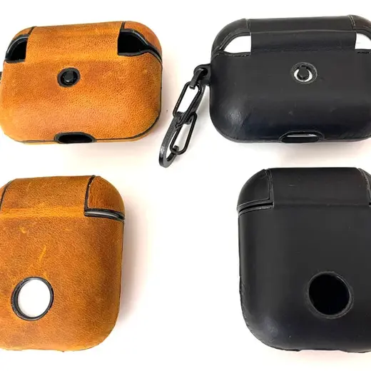 Personalized Leather AirPods Case